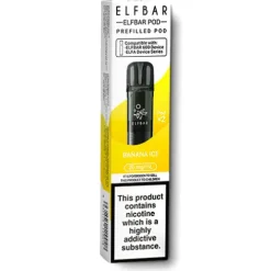 Banana Ice Elfbar 600 Prefilled Pods