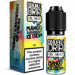 Mango Raspberry Ice Cream by Double Drip