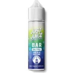 Sour Blue Razz Lime by Just Juice Bar Saltfill