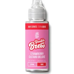 Strawberry Custard Deluxe Shortfill by Double Brew